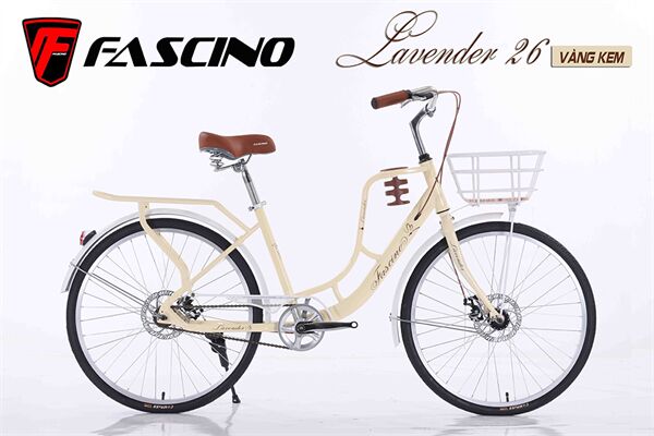 Xe đạp nữ Fascino Lavender 26